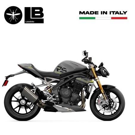 2 protezioni gel 3D lati serbatoio moto compatibili Triumph Speed Triple 1200 RS