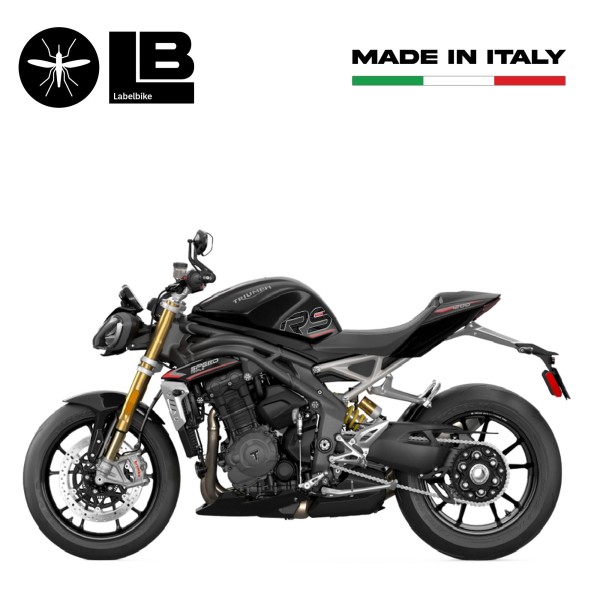 2 protezioni gel 3D lati serbatoio moto compatibili Triumph Speed Triple 1200 RS