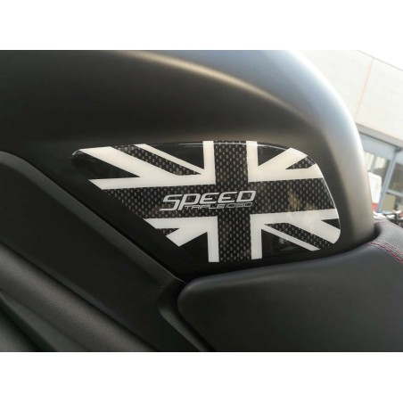 2 3D KNEEL PROTECTIONS passend für Triumph SPEED TRIPLE 2016 - 2019 Motorräder