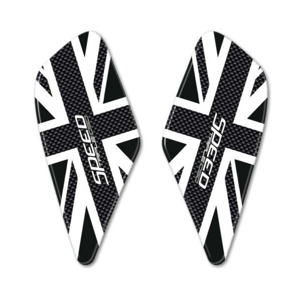 2 PROTECTORES DE RODILLA 3D compatibles para motos triumph SPEED TRIPLE 2016 - 2019