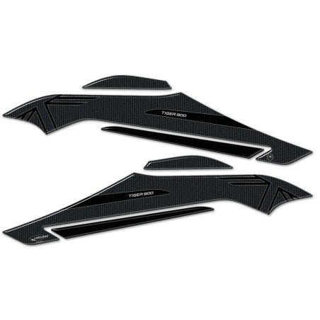 2 Motorrad 3D Gel Seitentankschützer kompatibel Triumph Tiger 900 GT