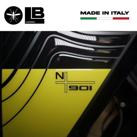 Adesivi 3D Deflettori laterali serbatoio compatibili con Husqvarna Norden 901