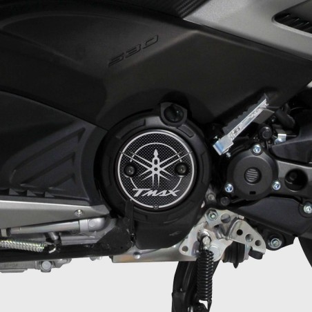 2 ADESIVI in resina 3D CARTER Scooter compatibili YAMAHA TMAX dal 2001 al 2016 