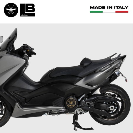 2 ADESIVI in resina 3D CARTER Scooter compatibili YAMAHA TMAX dal 2001 al 2016 