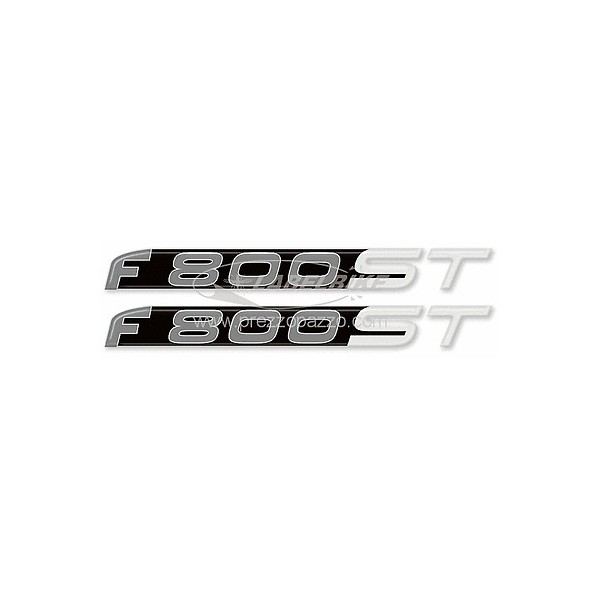 2 autocollants 3D en résine COPY WRITING F800ST pour BMW MOTO F 800 STICKERS F800 ST