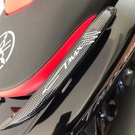 2 adesivi in resina 3D protezione maniglie compatibili Yamaha Tmax 500 2001-2007
