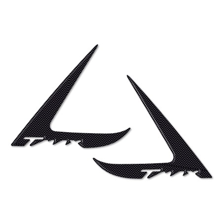 2 3D Side Tail Stickers Compatible avec Tmax 530 Yamaha 2012-2016