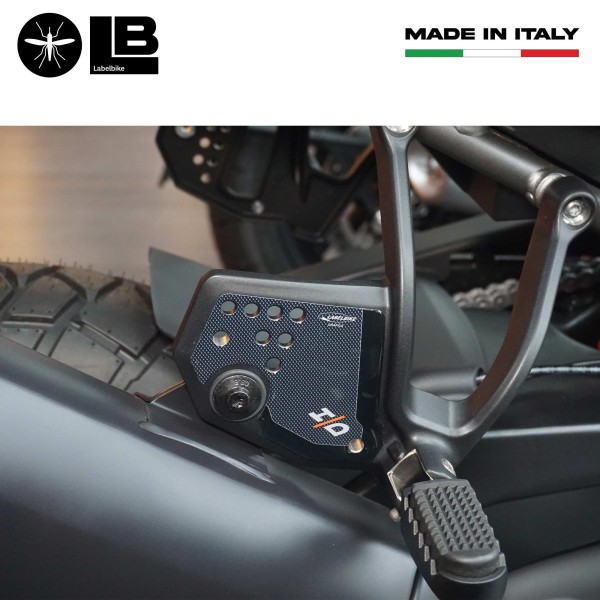 Adhesivos 3D para talón trasero compatibles con Harley Davidson Pan America