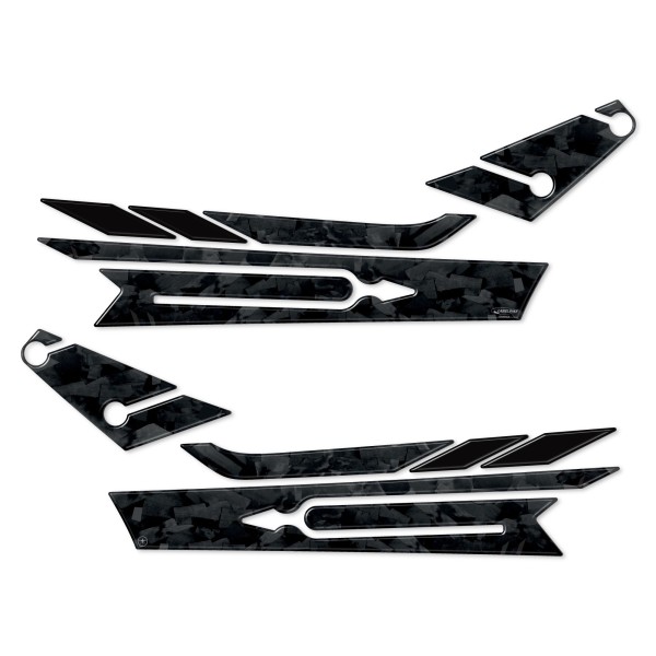 Adesivi 3D Laterali Boomerang compatibili con Yamaha Tmax 560 20Th Anniversary