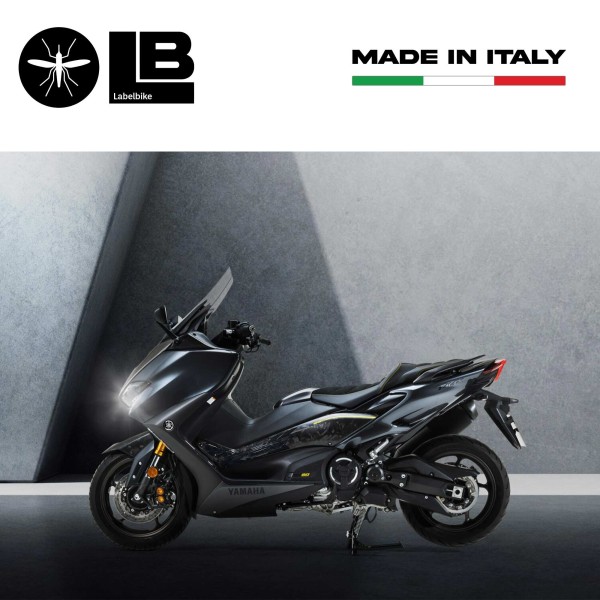 3D Boomerang Seitenaufkleber passend für Yamaha Tmax 560 20Th Anniversary