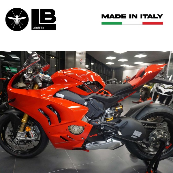 Autocollants 3D de réservoir compatibles avec Ducati Panigale V4 de 2022-2024