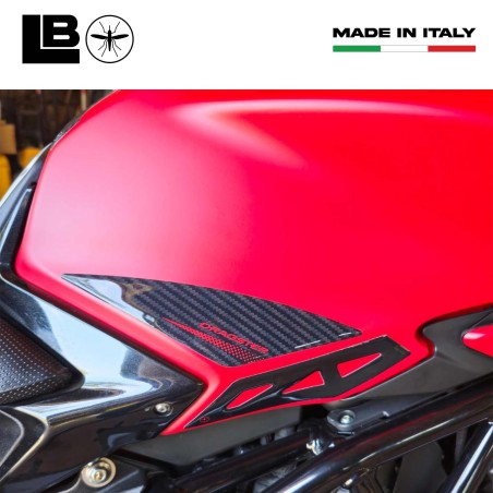 3D side tank stickers compatible with Mv Agusta Dragster 2020-23 motorbikes