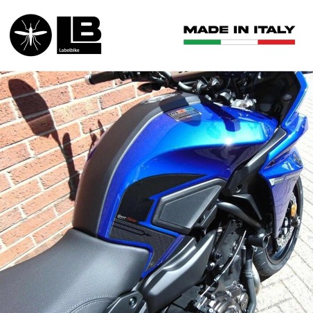 3D Seitentankaufkleber kompatibel mit Yamaha Tracer 700 MT-07 2016-2019