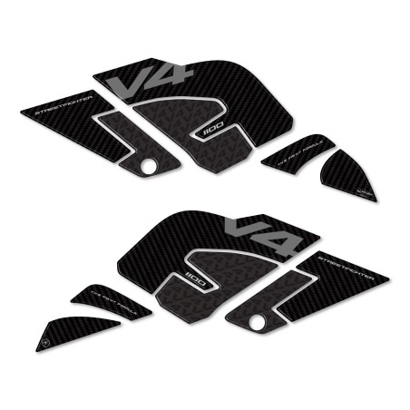 Motorbike Tank Side Stickers compatible with Ducati Streetfighter V4 2023-24