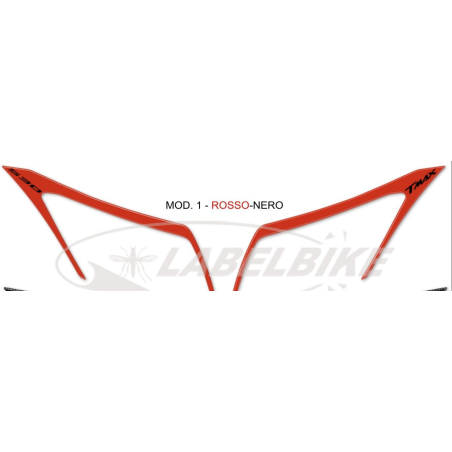 Adesivi 3D palpebre fari scooter compatibili con Yamaha Tmax 2015 - 2016