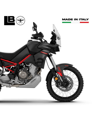 Adesivi 3D Parasteli parafango moto compatibili con Aprilia Tuareg 660 2024
