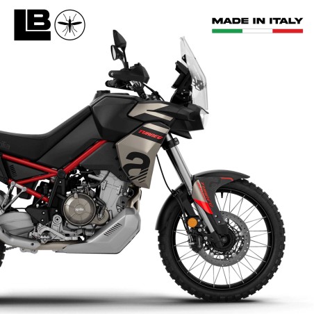 Adesivi 3D Parasteli parafango moto compatibili con Aprilia Tuareg 660 2024