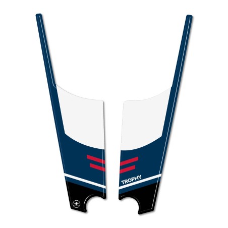 Aufkleber 3D Motorrad Schutzbleche kompatibel mit BMW R 1250 GS und ADV Trophy