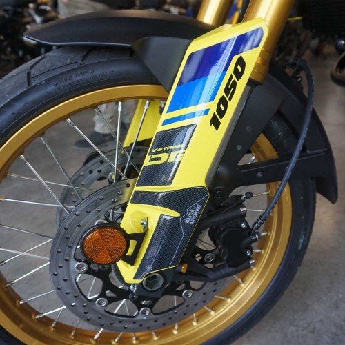 Pegatinas 3D guardabarros moto compatible con Suzuki V-Strom 1050DE 2023