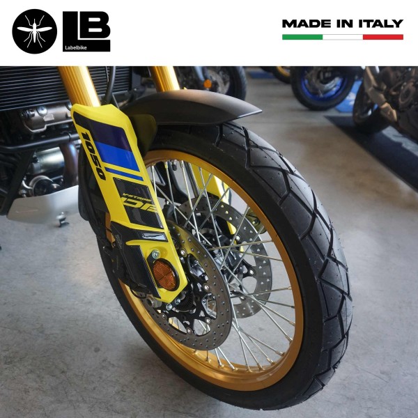 Pegatinas 3D guardabarros moto compatible con Suzuki V-Strom 1050DE 2023