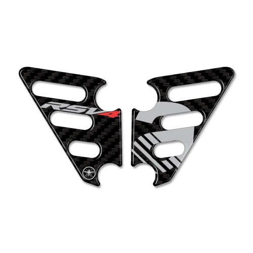 Pegatinas 3D para talonera trasera compatible con Aprilia RSV4 1100 2011-2024 2