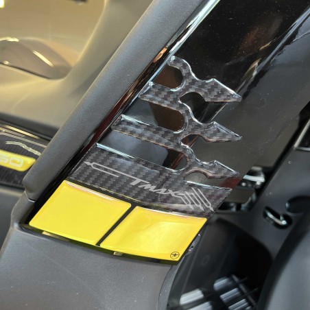 Adesivi 3D per carene pance laterali fianchetti compatibili con Yamaha Tmax 2022