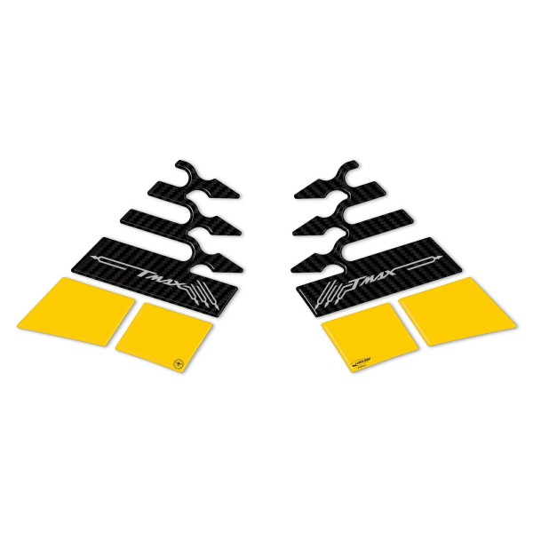 Pegatinas 3D para paneles laterales carenados compatibles con Yamaha Tmax 2022
