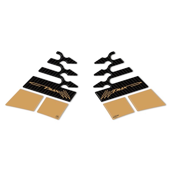 Stickers 3D pour carénage latéral compatible avec Yamaha Tmax 2022