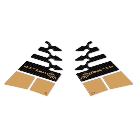 Stickers 3D pour carénage latéral compatible avec Yamaha Tmax 2022