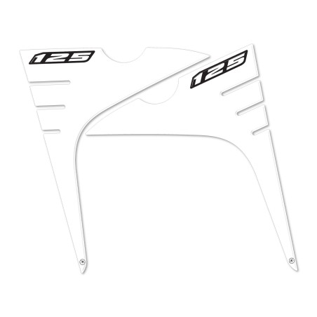 3D ADHESIVOS para Xmax 125 scooter PROTECCIONES compatible Yamaha X max 2014-2016