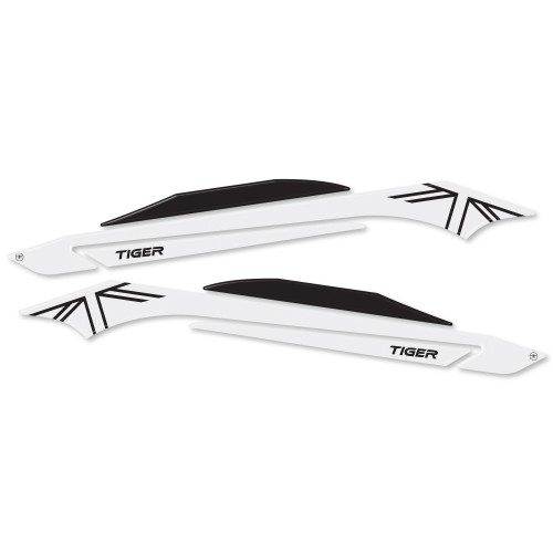 3D Tank Protector Stickers compatible with Triumph Tiger 850 Sport 2021-2025