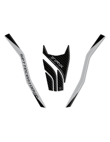 Adesivi 3D Protezione Becco Frontale moto compatibile con Benelli TRK 702 702X