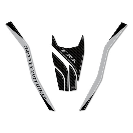 Adesivi 3D Protezione Becco Frontale moto compatibile con Benelli TRK 702 702X