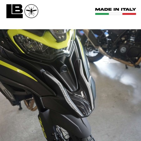 Adesivi 3D Protezione Becco Frontale moto compatibile con Benelli TRK 702 702X