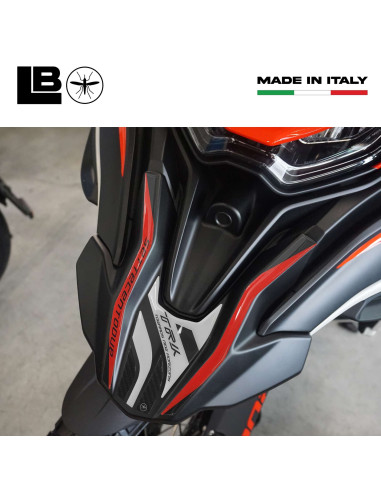 Adesivi 3D Protezione Becco Frontale moto compatibile con Benelli TRK 702 702X