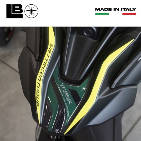 Adesivi 3D Protezione Becco Frontale moto compatibile con Benelli TRK 702 702X