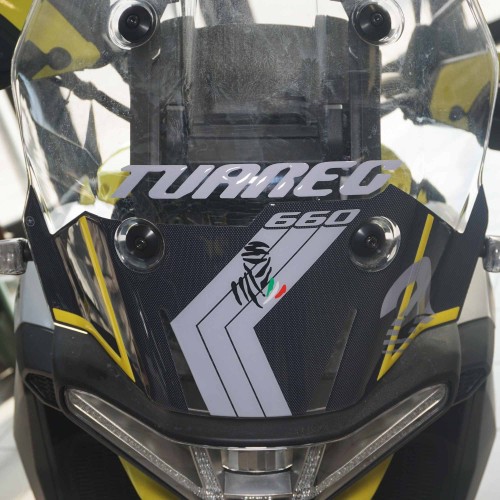 Adesivi 3D Protezione cupolino compatibili con Aprilia Tuareg 660 2022-2025