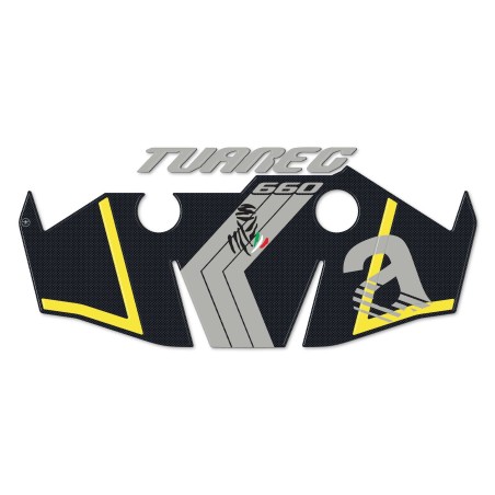 Adesivi 3D Protezione cupolino compatibili con Aprilia Tuareg 660 2022-2025