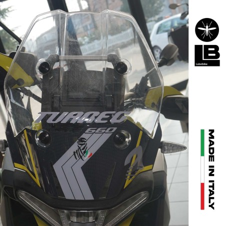 Pegatinas 3D Protector de carenado compatible con Aprilia Tuareg 660 2022-2025