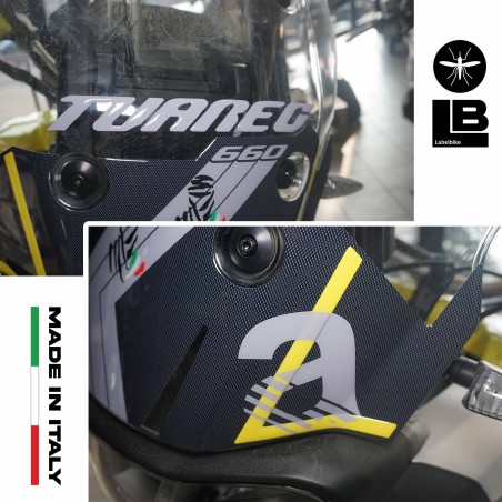 3D Stickers Fairing protector compatible with Aprilia Tuareg 660 2022-2025