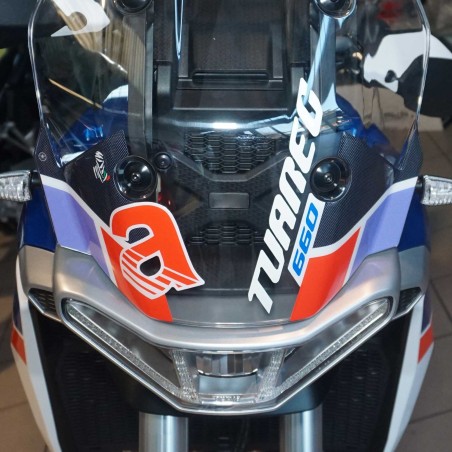 Stickers 3D Windshield protector compatible with Aprilia Tuareg 660 Tagelmust 2022