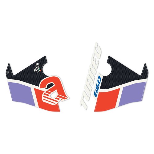 Stickers 3D Protecteur de pare-brise compatible avec Aprilia Tuareg 660 Tagelmust 2022 2