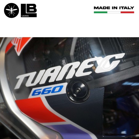 Adesivi 3D Protezione cupolino compatibili con Aprilia Tuareg 660 Tagelmust 2022