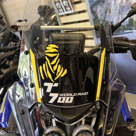 Stickers 3D Motorcycle windshield protector compatible with Yamaha Tenere 700 World Raid