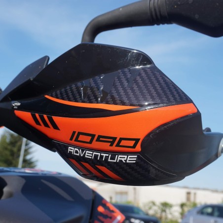 Adesivi 3D Protezione Paramani moto compatibile con KTM 1090 Adventure 2017-2019