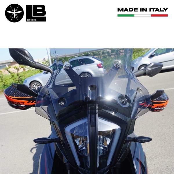 Adesivi 3D Protezione Paramani moto compatibile con KTM 890 Adventure 2021-2022