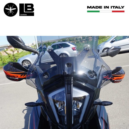 Stickers garde-mains 3D moto compatible avec KTM 890 Adventure 2021-2022