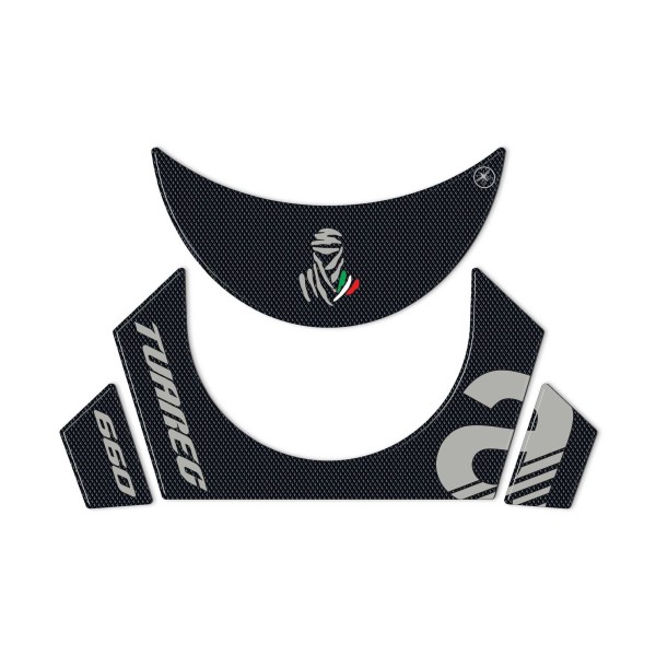3D Tank Guard Stickers compatible with Aprilia Tuareg 660 2022-2025