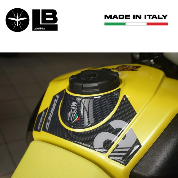 Autocollants 3D Tank Guard compatibles avec Aprilia Tuareg 660 2022-2025