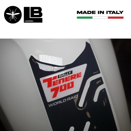 3D Tank Guard Stickers compatible with Yamaha Tenere 700 Rally Edition 2022